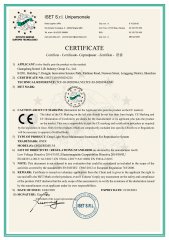 ONDI欧盟技术服务研究证书